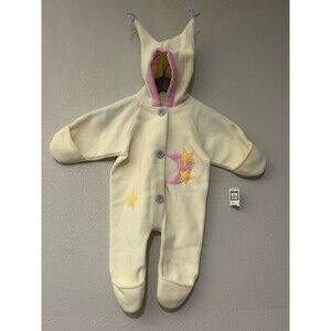 CHEROKEE BABY Infant Baby  Moon Star  ONE-PIECE Fleece  Warm  Sz 6-9 Months